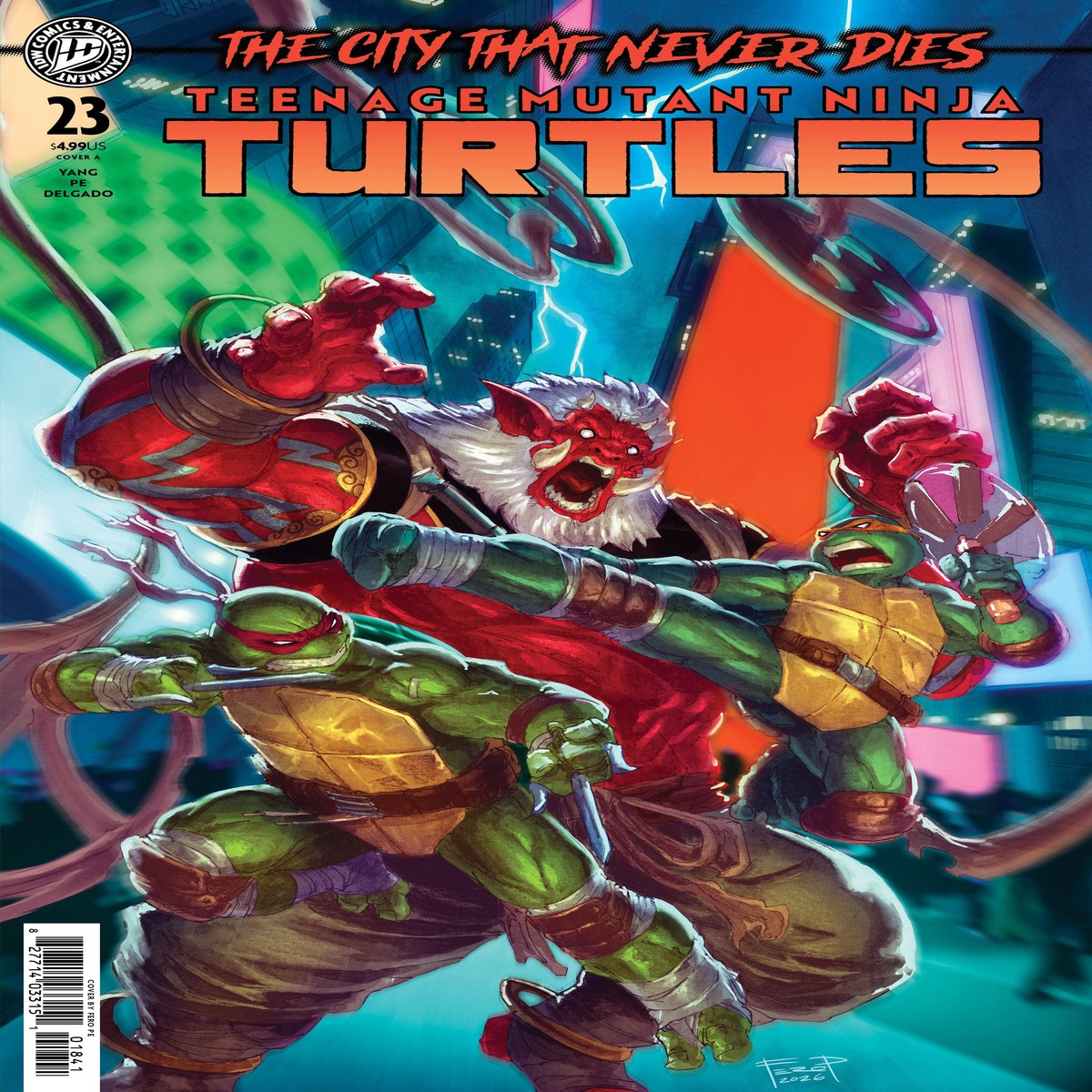 Teenage Mutant Ninja Turtles #23 Cover A Pe