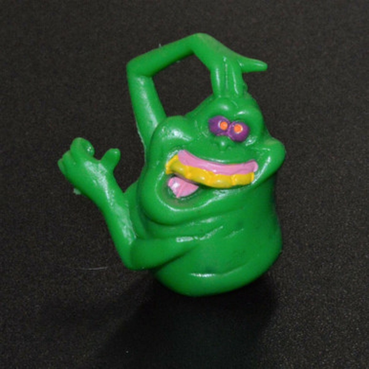 Yolanda Toys (1988) Ghostbusters Slimer PVC Figure (Hand on Head)