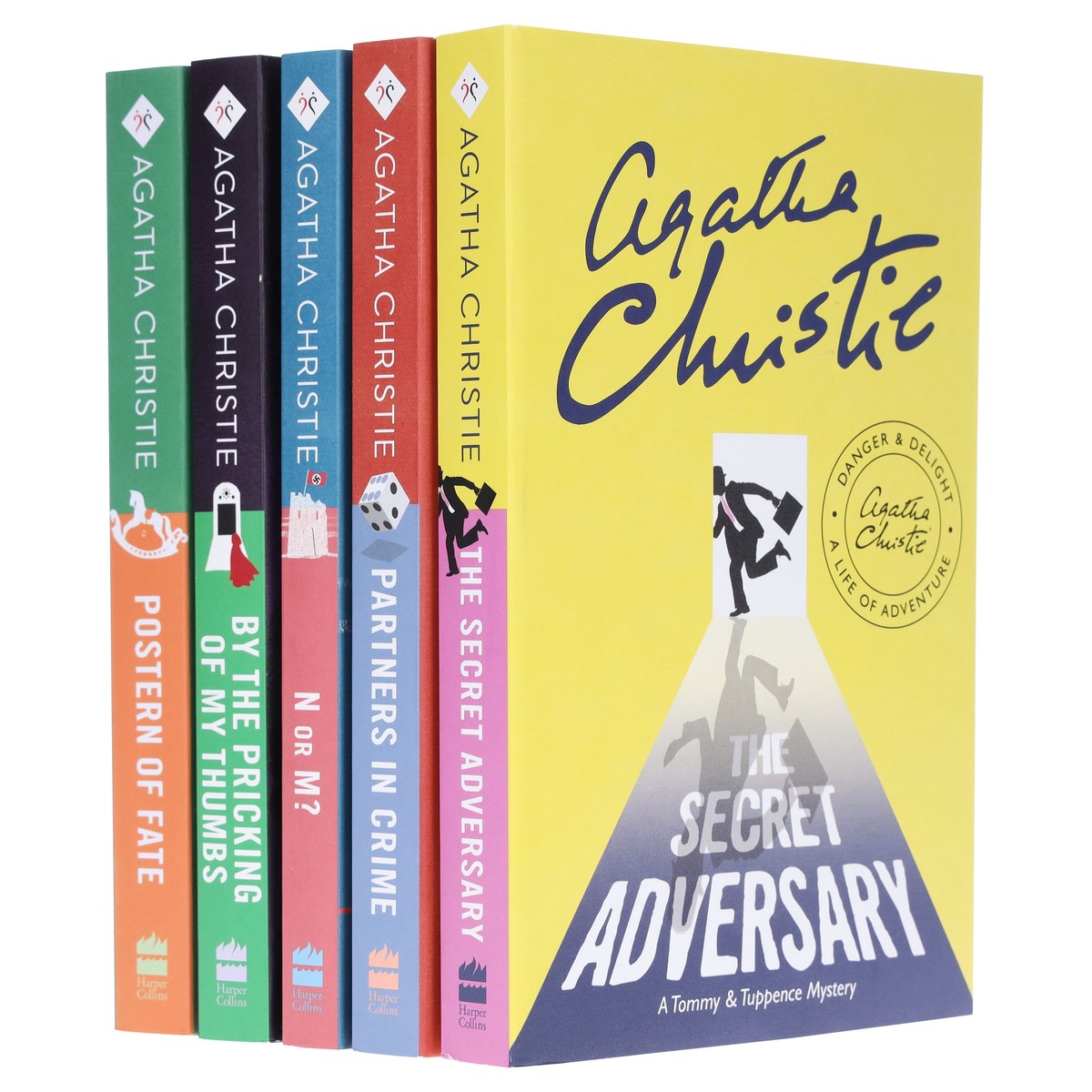 A Tommy and Tuppence Mystery Series by Agatha Christie 5 Books Collection Set – Fiction – Paperback