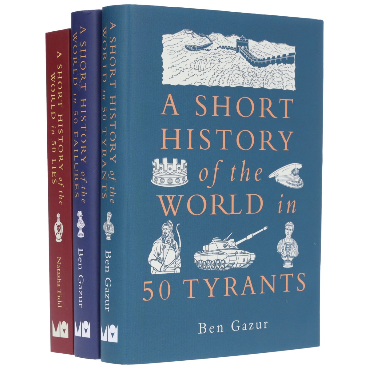 A Short History of the World Series by Ben Gazur & Natasha Tidd 3 Books Collection Set – Non Fiction – Paperback/Hardback